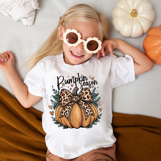 Pumpkin Season Hearts DTF