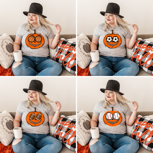 Pumpkin Sporty Eyes DTF