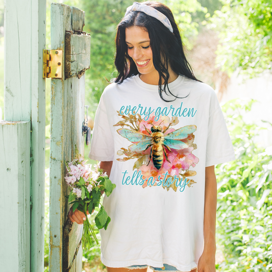 Every Garden Tells A Story DTF Transfer
