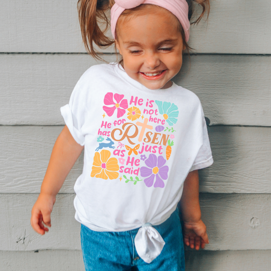 Risen Just As He Said Collage DTF Transfer