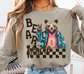 Grunge Jacket Mascot DTF Transfer