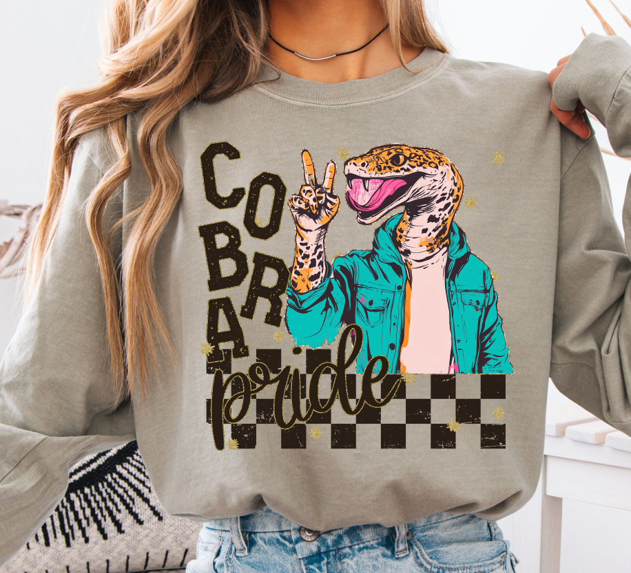 Grunge Jacket Mascot DTF Transfer