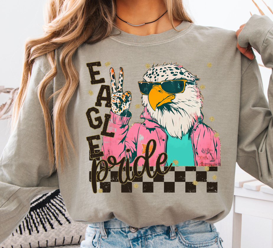 Grunge Jacket Mascot DTF Transfer