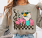 Grunge Jacket Mascot DTF Transfer