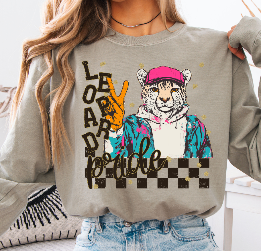 Grunge Jacket Mascot DTF Transfer