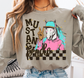 Grunge Jacket Mascot DTF Transfer