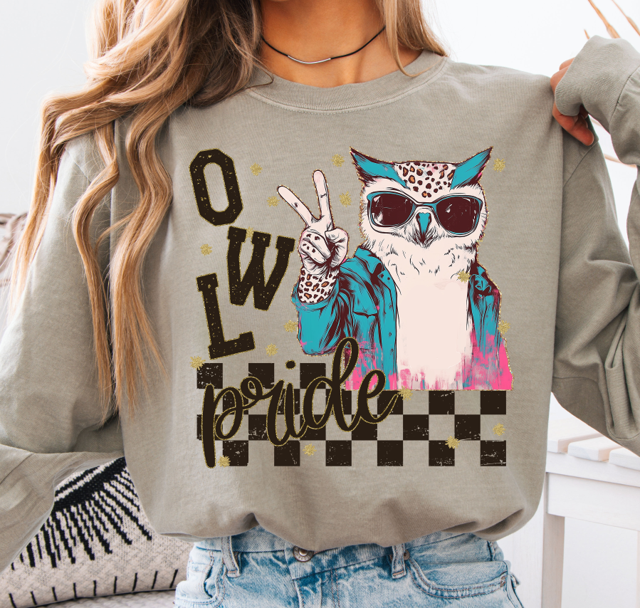 Grunge Jacket Mascot DTF Transfer