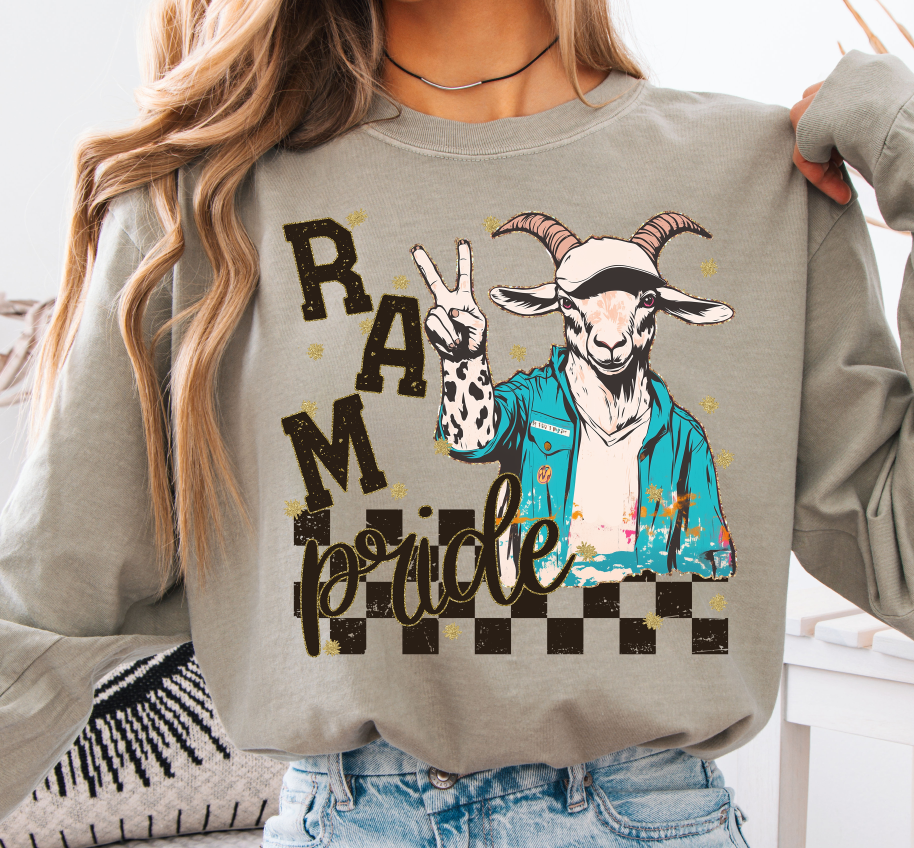 Grunge Jacket Mascot DTF Transfer