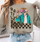 Grunge Jacket Mascot DTF Transfer