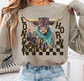 Grunge Jacket Mascot DTF Transfer