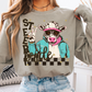 Grunge Jacket Mascot DTF Transfer