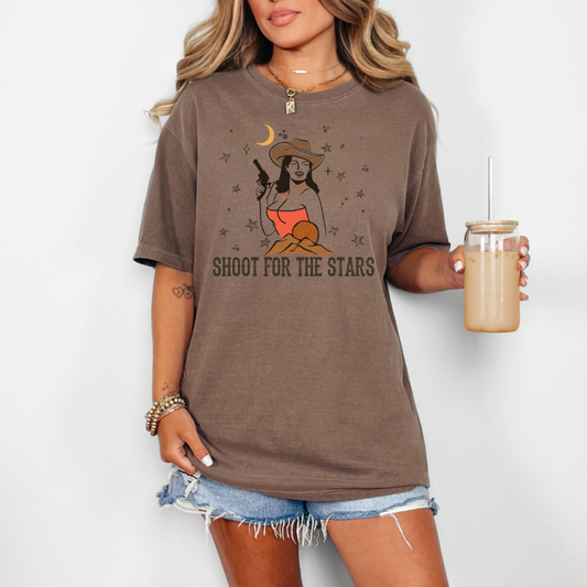 Shoot For The Stars DTF Transfer