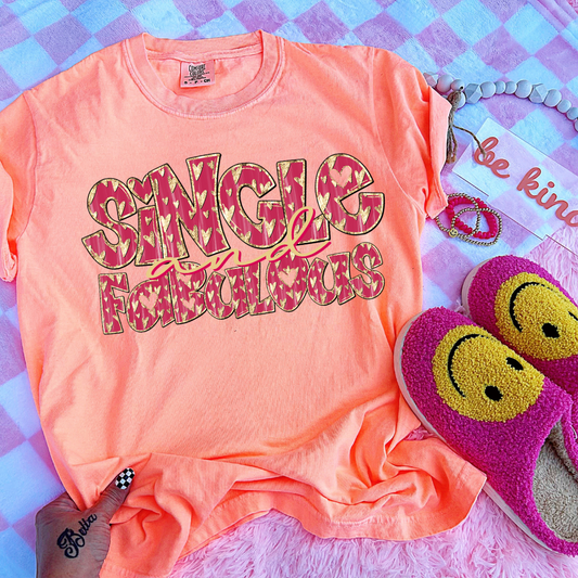 Single And Fabulous DTF Transfer