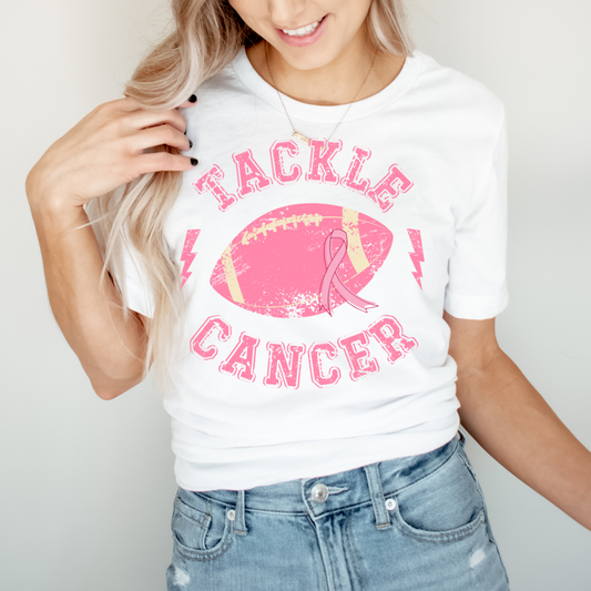 Tackle Cancer DTF Transfer