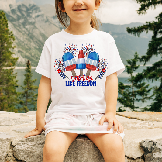 Tastes Like Freedom Icecream DTF