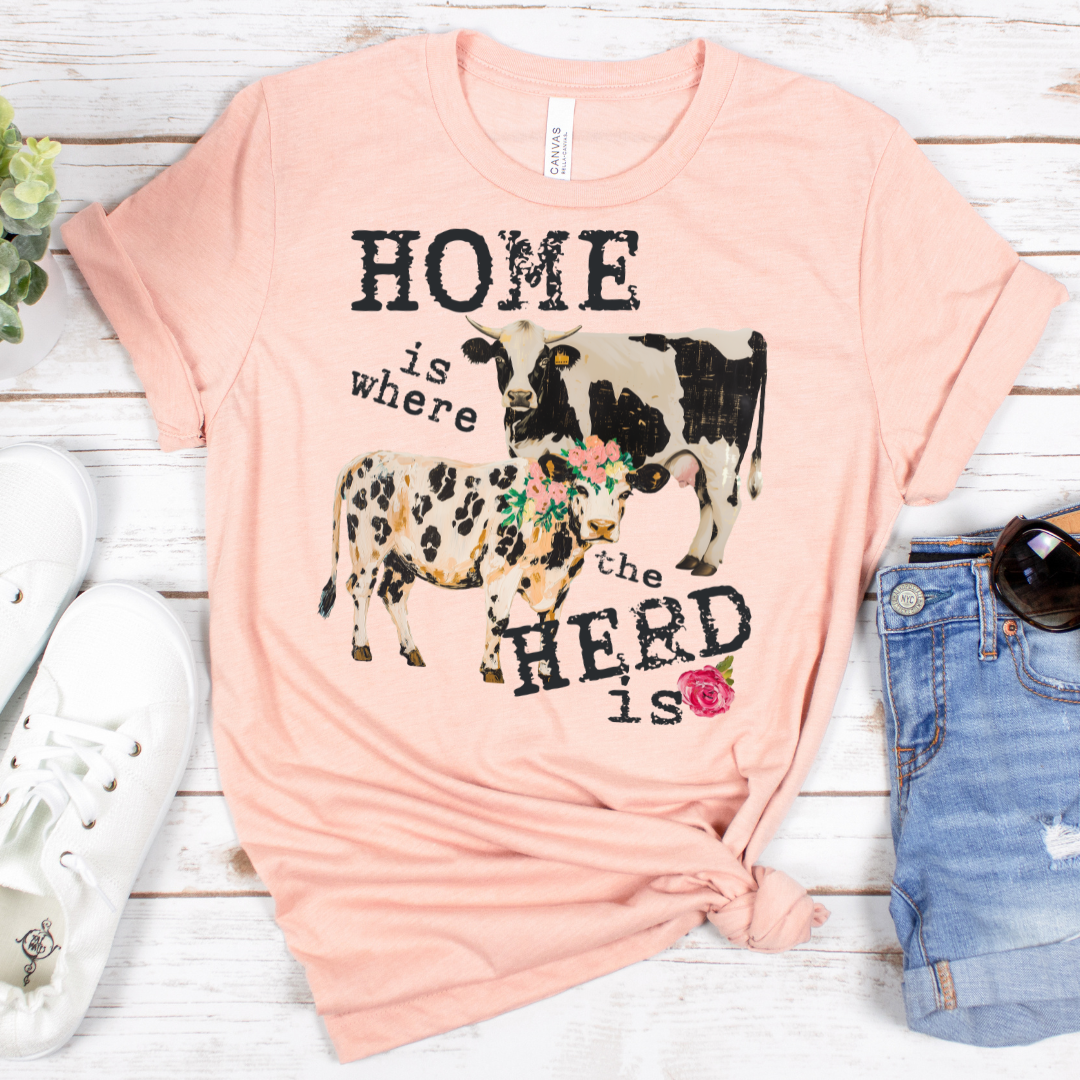 Home is where the Herd is DTF Transfer