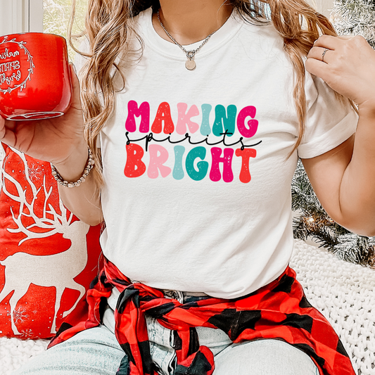Making Spirits Bright Pastel DTF