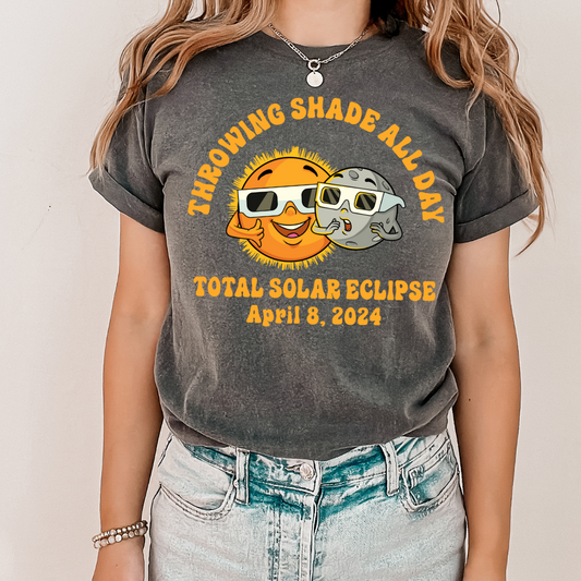 Sun and Moon Eclipse Shades DTF