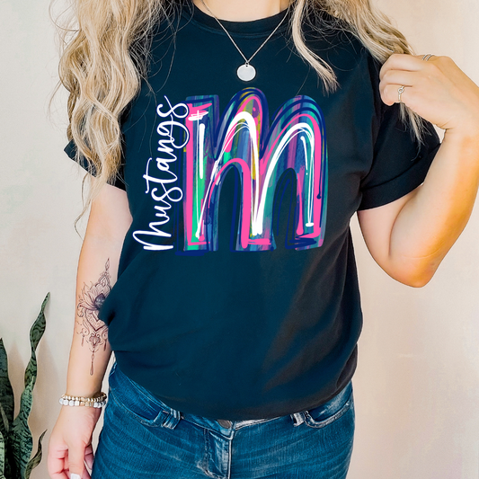 *Custom Splatter Paint Mascot DTF