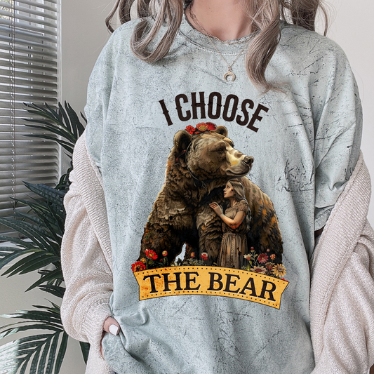 I Choose The Bear DTF Transfer