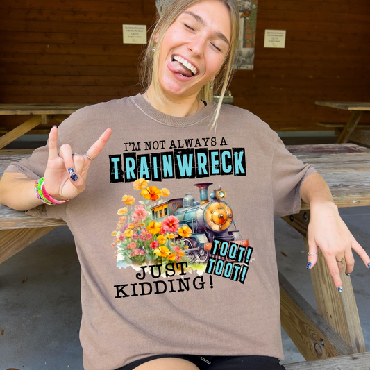 Train Wreck DTF Transfer