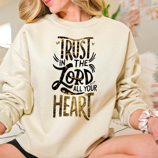 Trust In The Lord With All Your Heart DTF