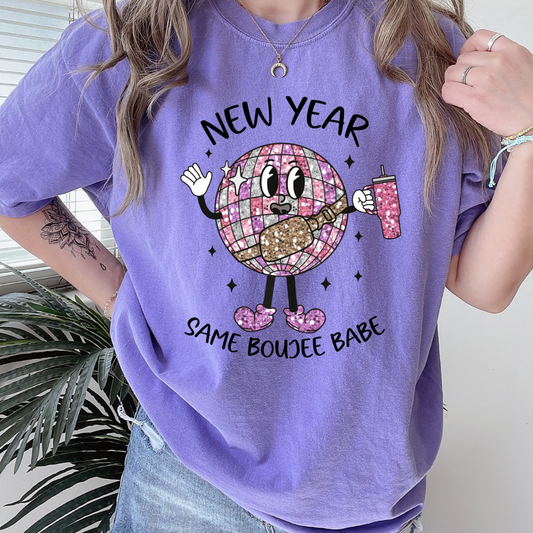 New Year, Same Boujiee Babe DTF
