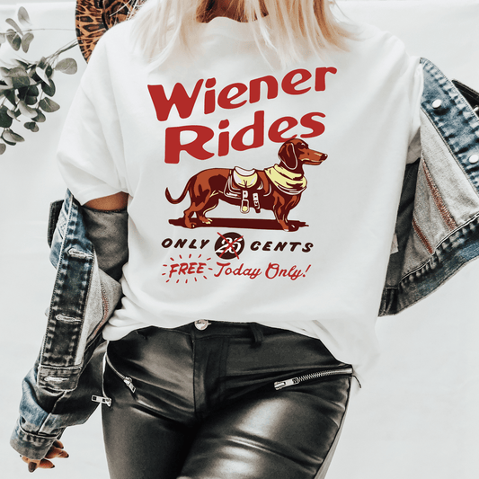 Wiener Rides DTF