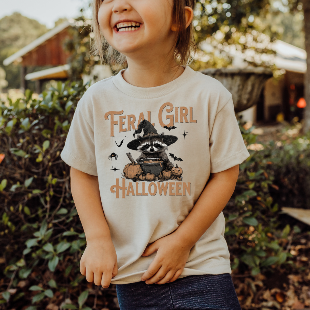 Feral Girl Halloween DTF