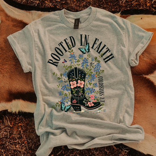 Rooted In Faith DTF Transfer