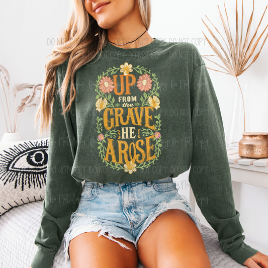 Up From The Grave DTF Transfer