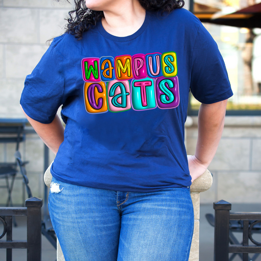 Wampus Cats Inflated DTF Transfer