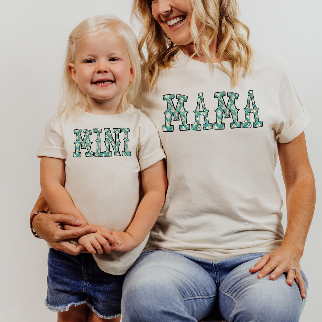 Mama Mini Western DTF Transfer