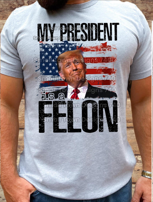 My President Is A Felon DTF