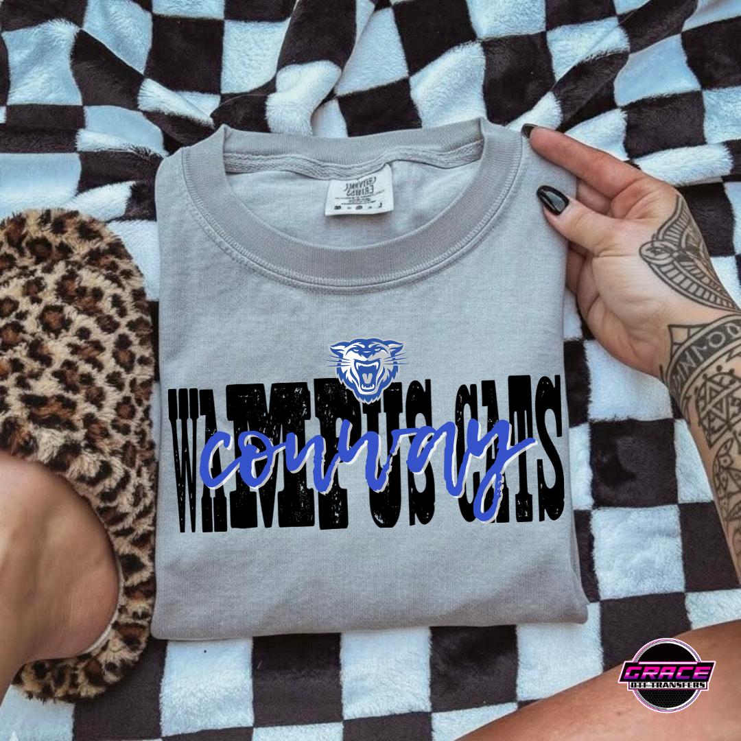 Mixed Up Mascot Custom DTF Transfer