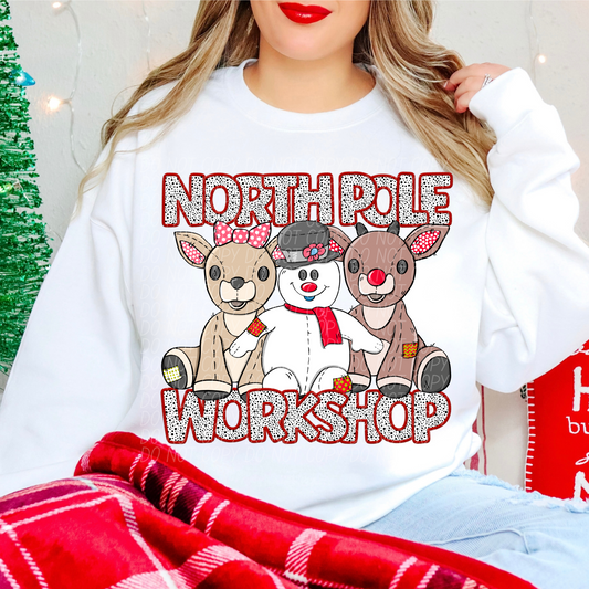 North Pole Workshop DTF