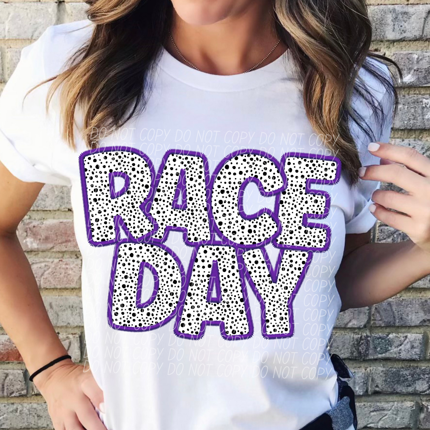 Race Day Purple DTF