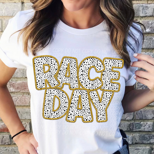 Race Day Yellow DTF