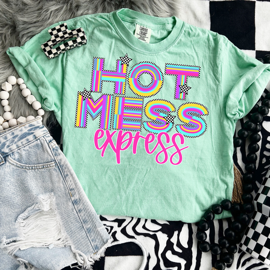 Hot Mess Express 90's Vibe DTF Transfer