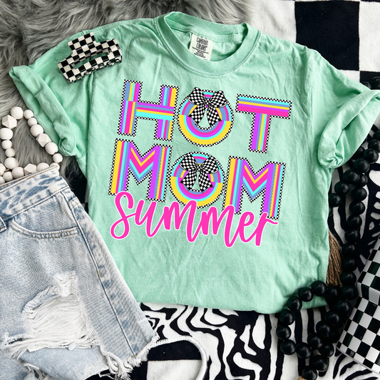 Hot Mom Summer 90's Vibe DTF Transfer