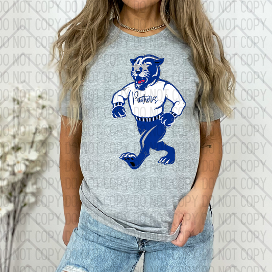 Panthers Mascot DTF