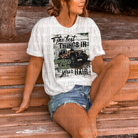 Fun Things Mess Up Your Hair DTF